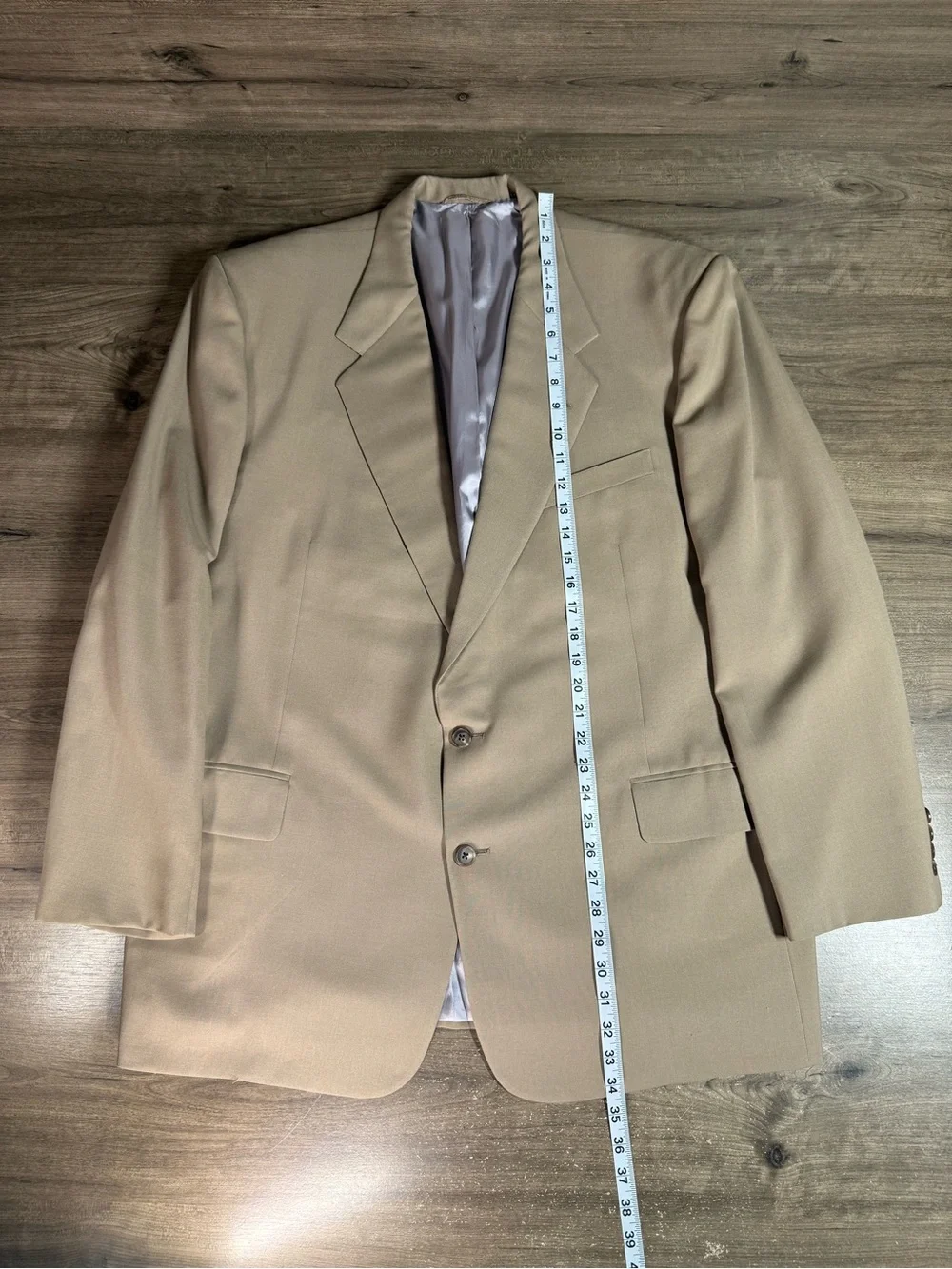 Vintage Tom James Men’s 90’s USA Union Made Hand Tailored Two Button Blazer 46R